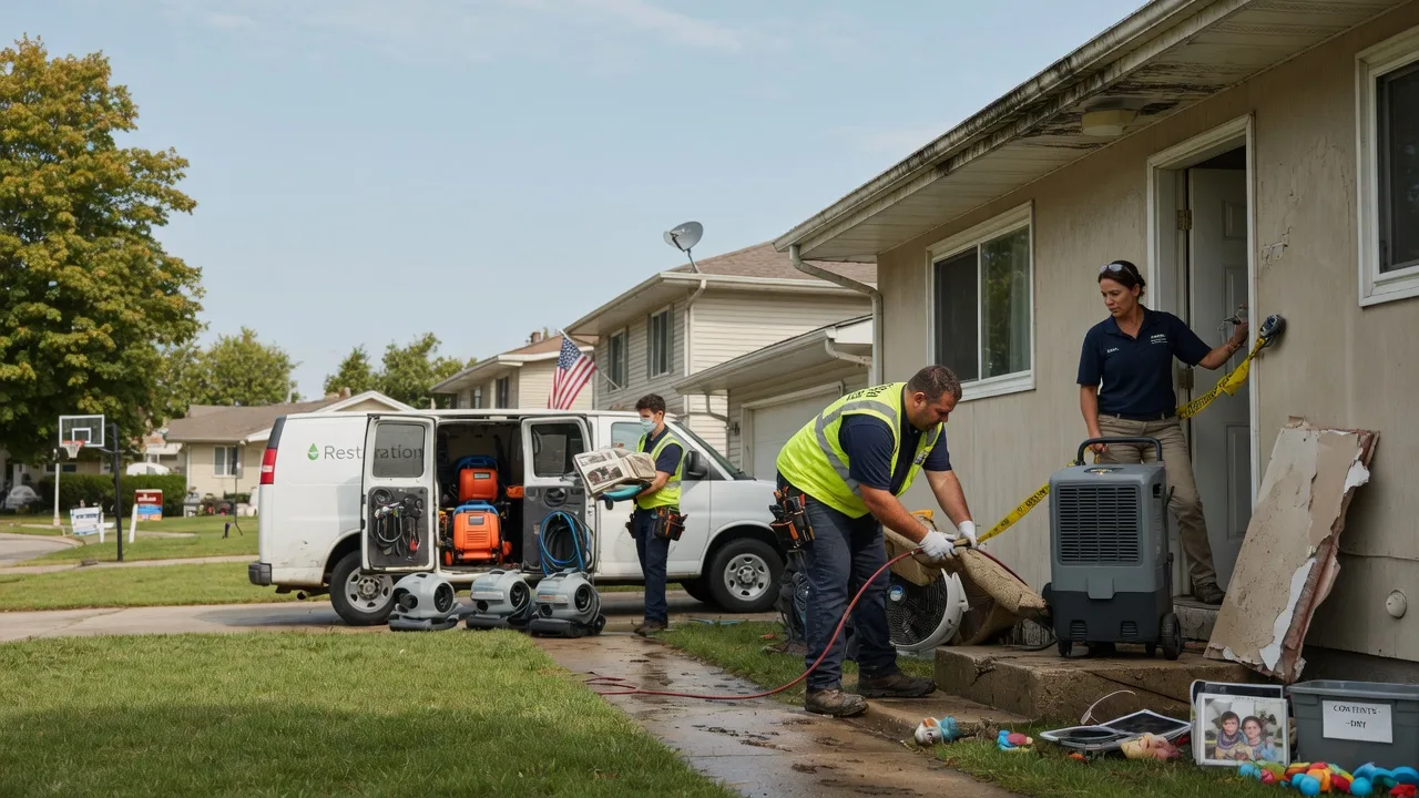 Water Damage Restoration in Orangeville, IL near me